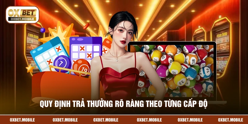 Quy định trả thưởng rõ ràng theo từng cấp độ